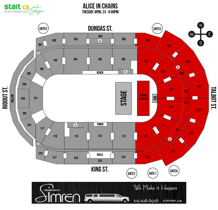 The Grand Theatre London Ontario Seating Chart