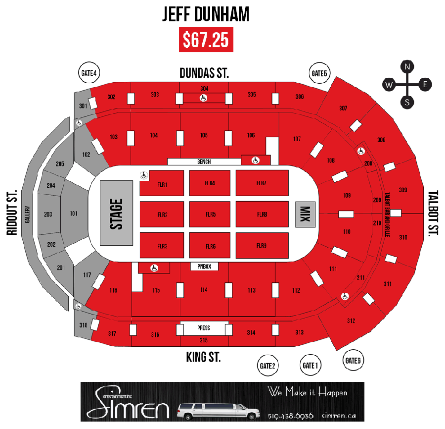 Jeff Dunham Seating Chart