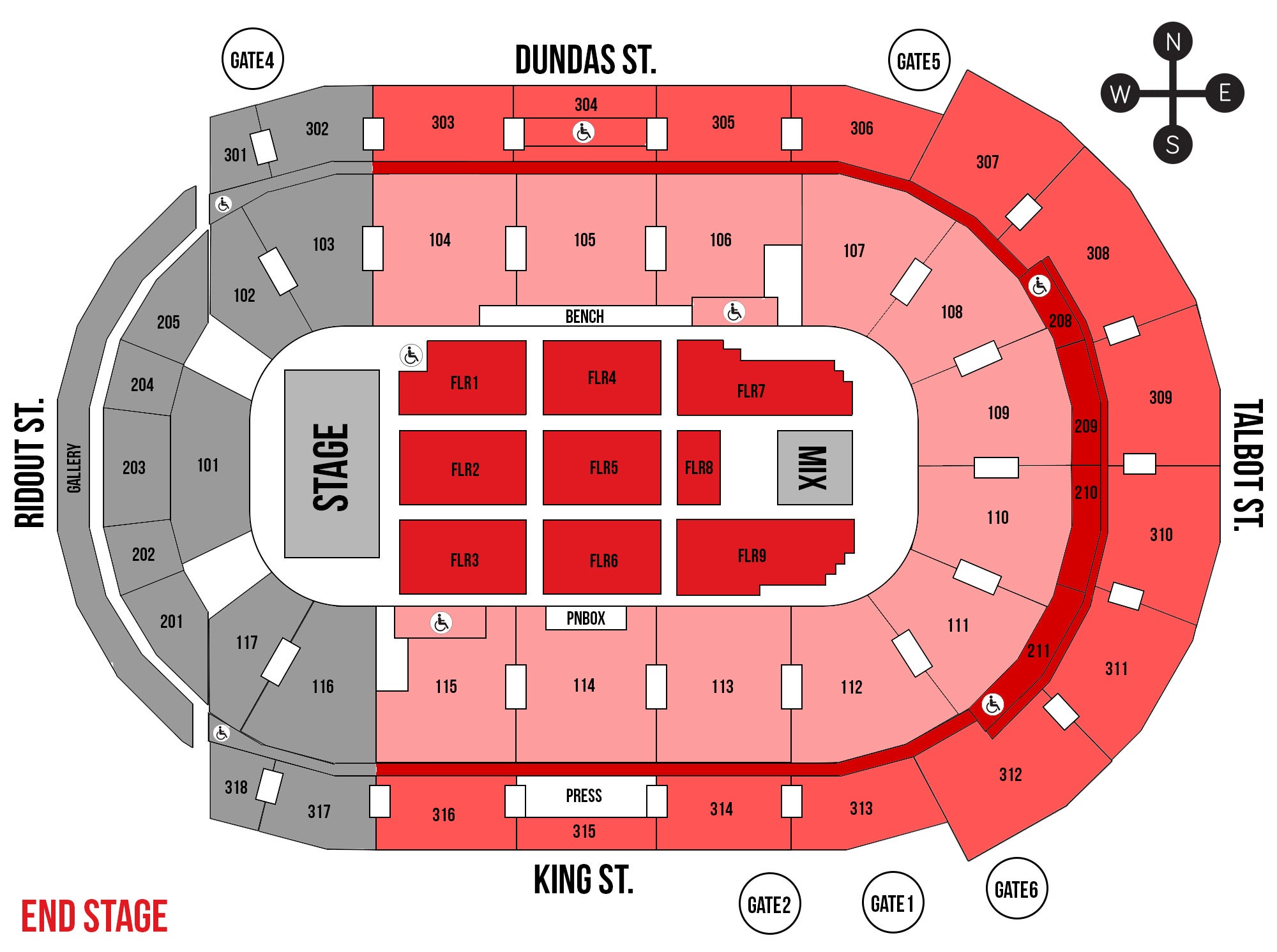 Td Bank Sports Center Seating Chart